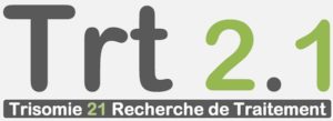 Logo TRT 21 Trisomie 21 recherche et traitement